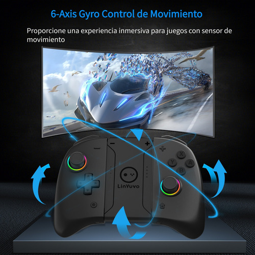 Controlador Joypad Inalámbrico (l/r) Compatible Con Switch/o