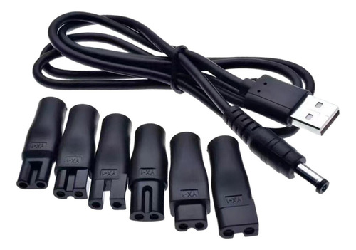 Conector Convertidor De Carga For 6 Piezas Y Cable Usb