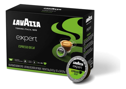 Lavazza Expert Espresso - Cpsulas De Caf Descafeinado (36 Cp