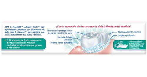 Pasta Dental Advance White Control Sarro Arm & Hammer