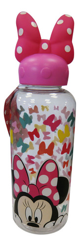 Botella Plástica Infantil 560 Ml Color Minnie
