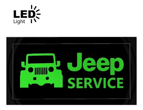 Letrero Fijos Led Jeep