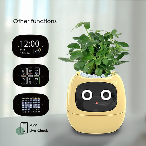Robot Inteligente For El Cuidado De Plantas Guiado Por Emoji