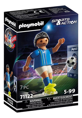 Playmobil Jugador De Fútbol - Italia 71122
