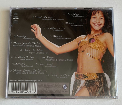 Cd O Clone - O Melhor Da Dança Do Ventre (2002) - Lacrado