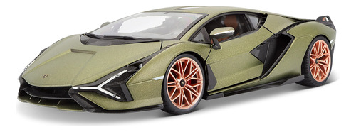 Bburago 1:18 Lamborghini Sin Fkp37 - Verde