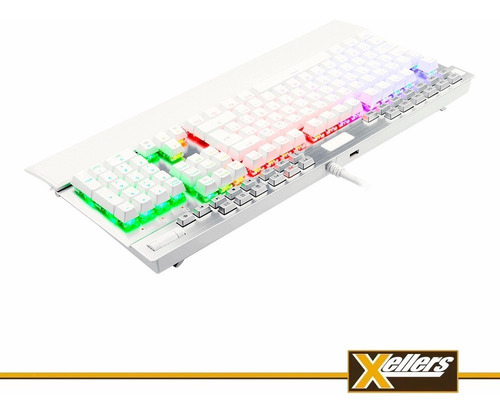 Teclado Gamer Redragon Yama K550 Blanco Mecanico Xellers 2