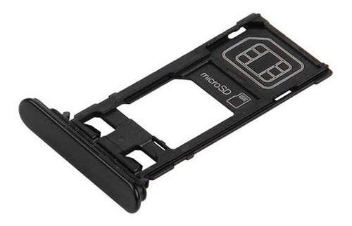 Bandeja Sim Tray Micro Sd Para Sony Xperia Xz Negro