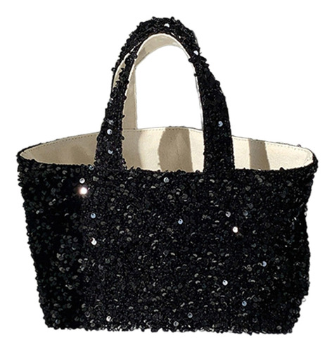 Bolso De Mano Con Lentejuelas Brillantes Para Mujer, Diseño