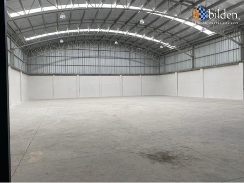 Imagen 2 de 7 de Bodega Industrial En Renta Salida Mezquital Durango