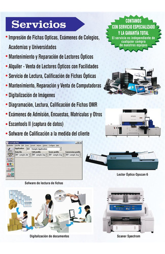 Venta Y Reparación De Lectoras Ópticas E Impresión General