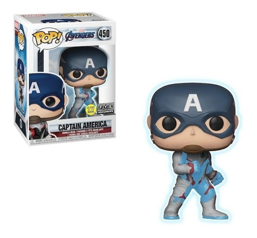 Funko Pop! Captain America Avengers 450 Fye Exclusive 