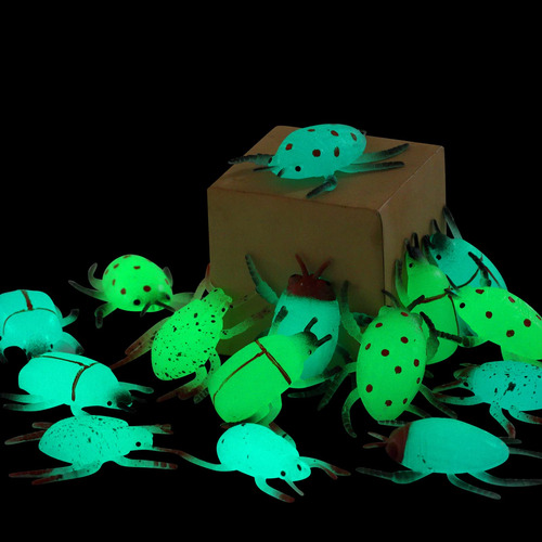 Glow In The Dark Bug Set, 12 Paquetes De Juguetes De Insecto