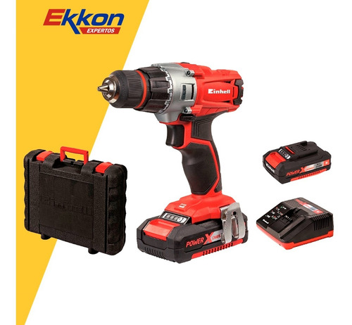Imagen 4 de 9 de Taladro Atornillador Einhell 18v 10mm Litio Te-cd 18/2