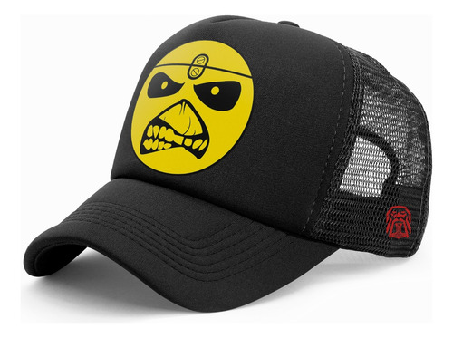 Gorra Trucker Personalizada Banda Iron Maiden 001