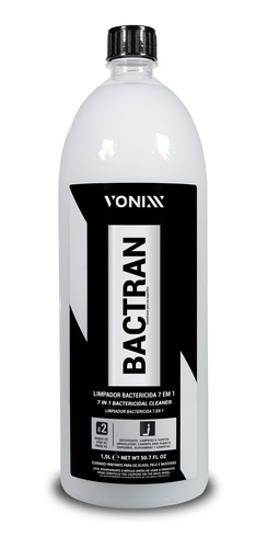 Bactran 1,5l Vonixx - Limpador Bactericida 7 Em 1