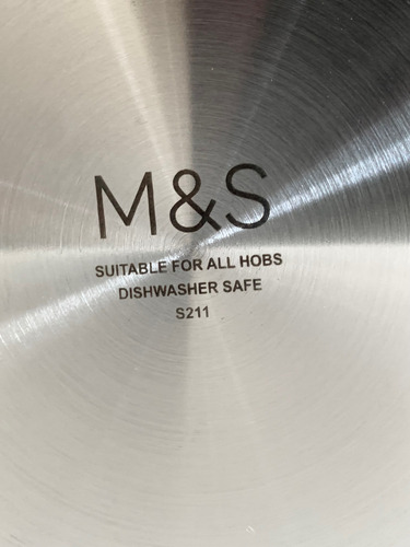 Conjunto 3 Panelas M&s Chef Hard Anodised