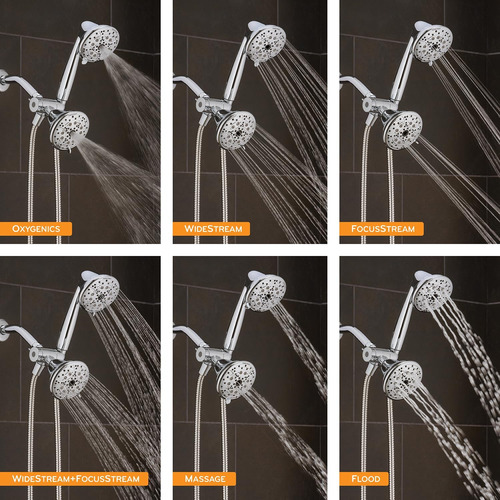 Cabezal De Ducha Combinado Cromado Drench 1.8-gpm (6.8-lpm)