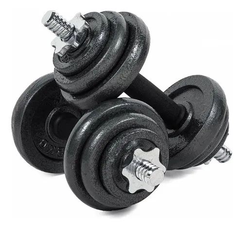 SET DE MANCUERNAS REGULABLES DE 30 KG - Movement, máquinas de