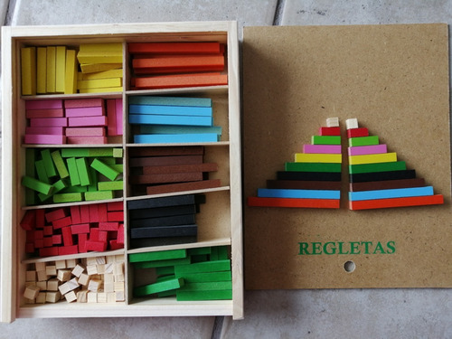 Cuisenaire Regleta Madera Lisa Aprende Matemáticas