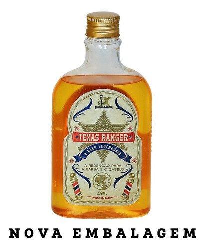 Óleo de Barba Texas Ranger - Macholandia 230ml