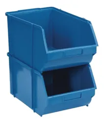 Comprar Gaveta Plastica Bin N7 Azul Empilhavel 6 Peças no Mercado Livre
