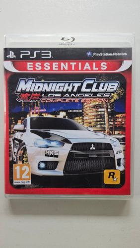 Jogo Midnight Club Los Angeles Ps3 Original Mídia Física (Usado)