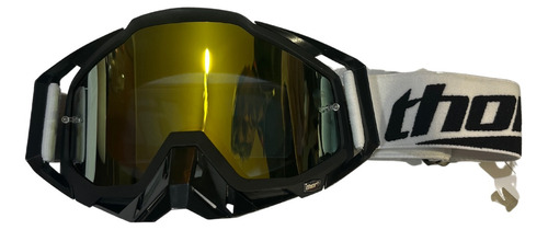 Antiparra Adulto Pro X Goggle Negro / Amarillo