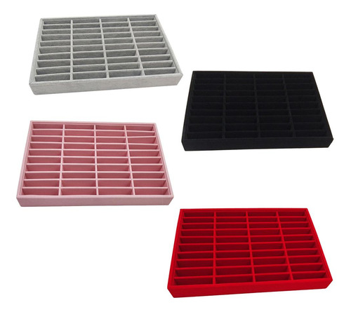 Bandeja De 40 Ranura Caja Estuche Para Brazalete Gris