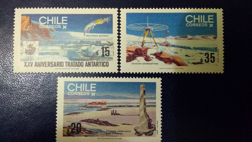Sellos Chile Tratado Antartico 1985