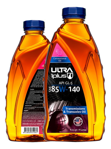 Aceite De Transmisión Sincrónica 85w-140 Ultra 1plus 1lts