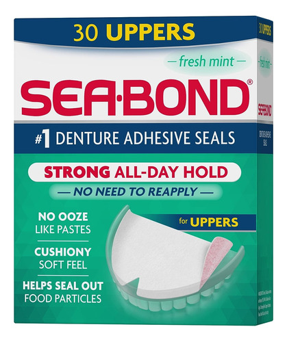 Sellos Adhesivos Para Dentaduras Postizas Sea Bond Secure, P