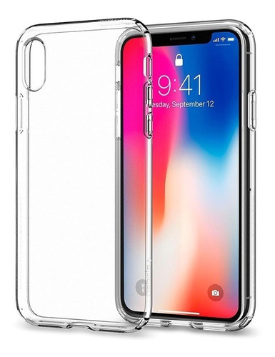 Icase - Carcasa Cristal Transparente - iPhone X