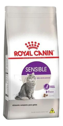 Alimento Royal Canin Feline Health Nutrition Sensitive Creme para gato adulto sabor mix em sacola de 7.5kg