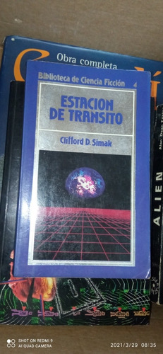 Libro Estación De Tránsito. Clifford Simak. Ciencia Ficción