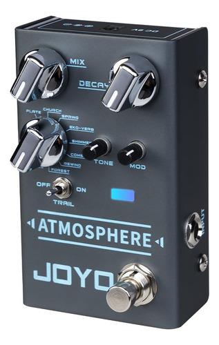 Pedal Reverb Joyo 9 Tipos De Reverb Digital Con Modulación Y