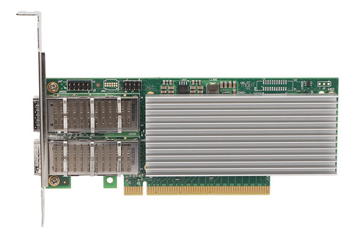 Tarjeta De Red Gigabit Sfp28 Nic De Fibra Óptica Pcie 4,0x16