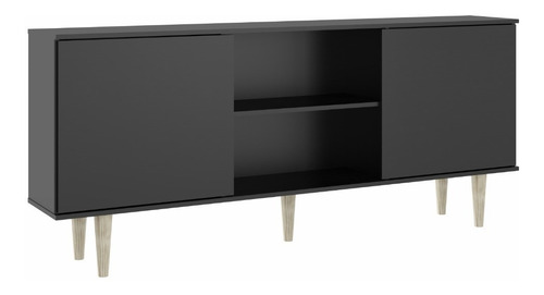 Rack Para Tv Con Diseño Escandinavo Aparador Para Juegos 2