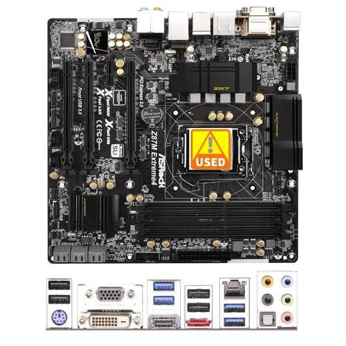 Placa-mãe Asrock Z87m Extreme4 Z87 1150 Ddr3 Micro Xdbzb
