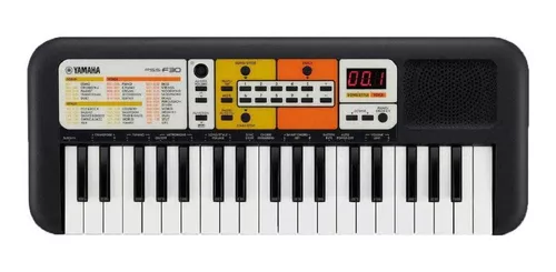 Teclado Infantil Yamaha PSS-F30 com 37 Teclas - Citron