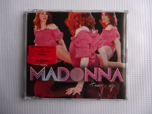 Madonna Hung Up 2 Tracks Cd Single Usa 2005