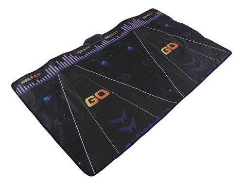 Luz Led Dance Step Play Mat Hd Para 2 Jugadores, Alta Sensib