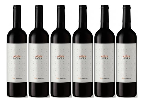 Vino Alma Mora Syrah X750cc Caja X6