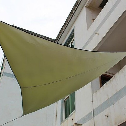 Qz Sombra Uv Uv Triangular Impermeable Para Exteriores
