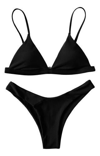 Soly Hux Conjunto De Bikini Para Mujer, Sexy, Triangulo, Cor