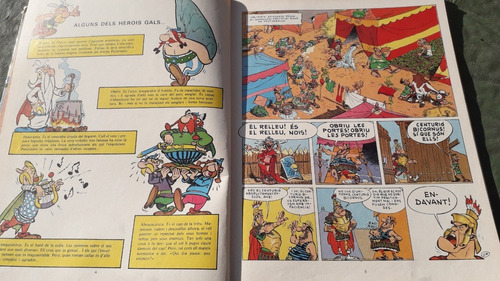 Libro Tapa Dura Asterix : Obelix I Companyia Año 1979 (Usado)