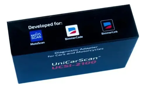 Kit Scanner Ucsi-2100 Obd2 Bimmercode Motoscan Bmw + Cabo