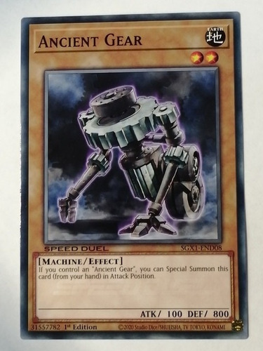 Ancient Gear Comun Yugioh
