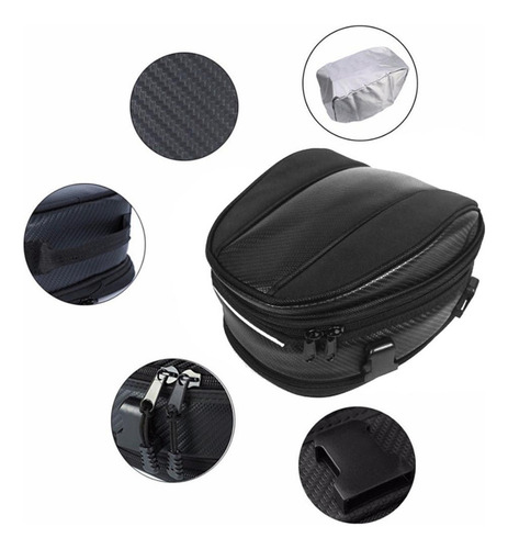Bolsa De Asiento De Cola De Motocicleta Impermeable Durable