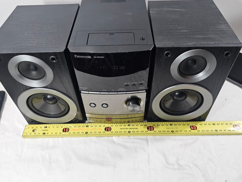 Minicomponente Panasonic Estéreo Reproductor De Cd Sc-pm500 Negro 40 W